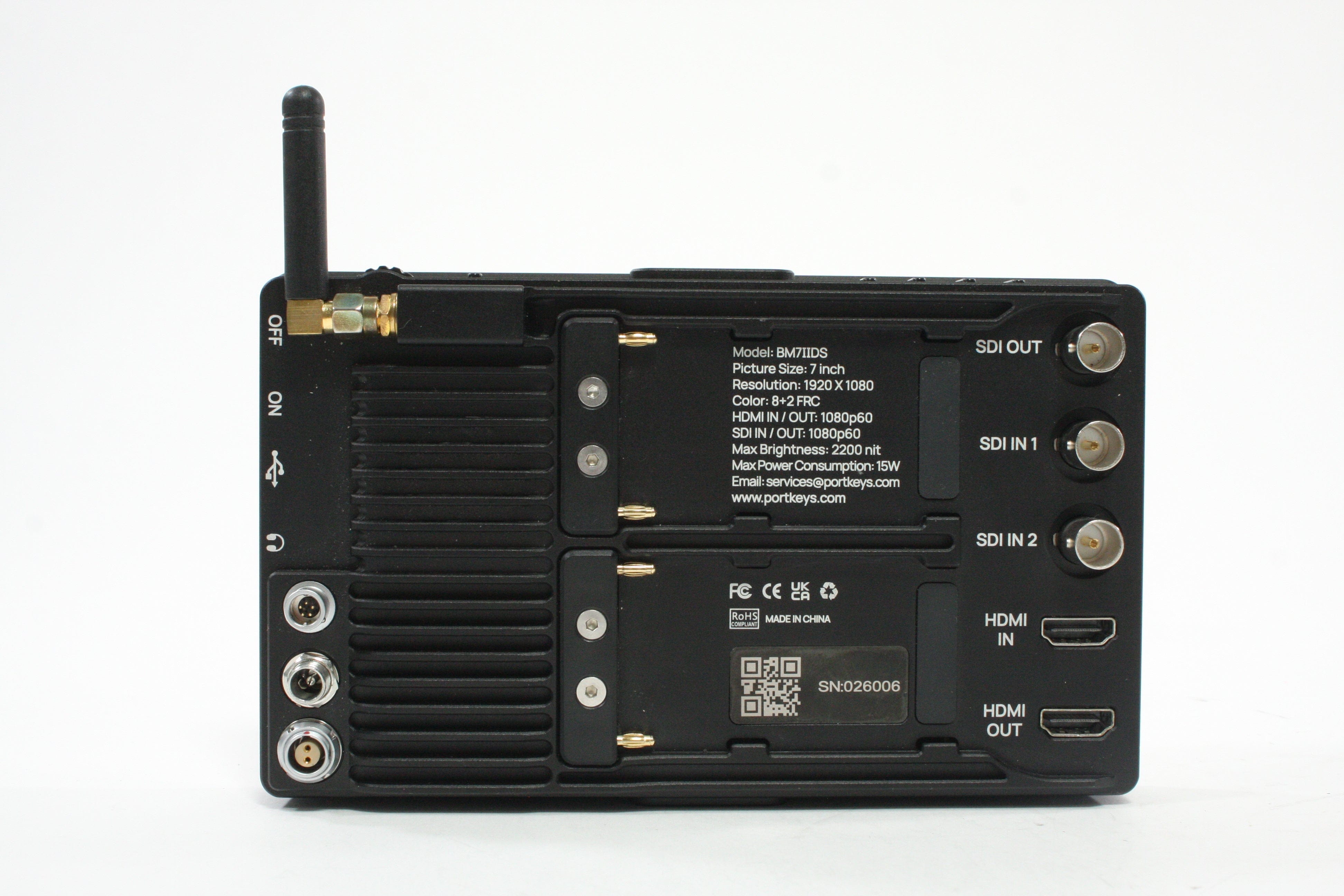 Portkey BM7IIDS 7-inch Monitor