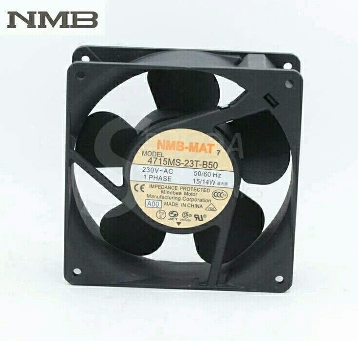 Ebm-papst 4715MS-23T-B5A AC Axial Fan: High-Performance 119mm 230V Cooling