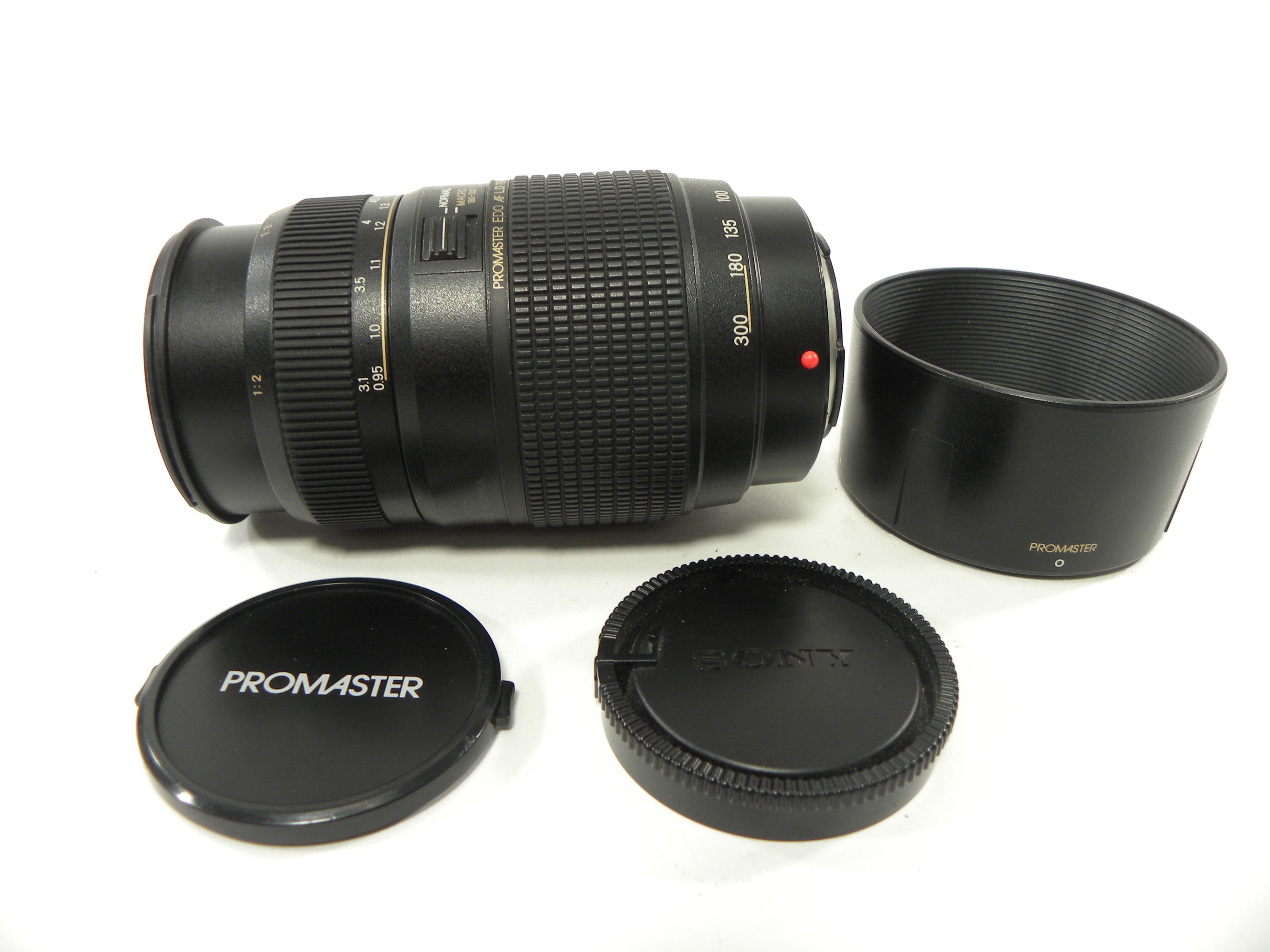 Promaster EDO AF LD 70-300mm f4-5.6 Tele-Macro A Mount lens
