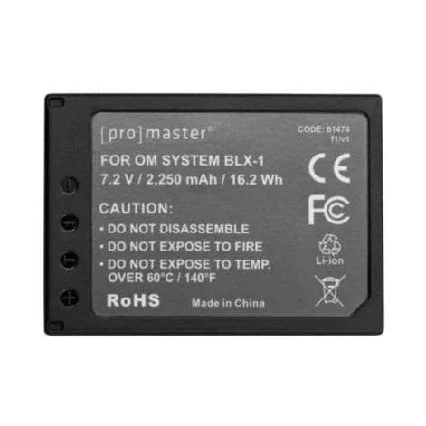 Promaster Lithium Ion Battery for Olympus BLX-1