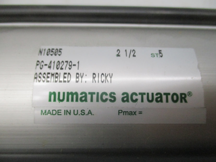 NUMATICS PG-410279-1 NSNP