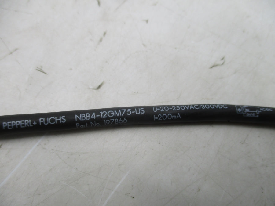 PEPPERL+FUCHS NBB4-12GM75-US 20-250VAC/300VDC NSMP