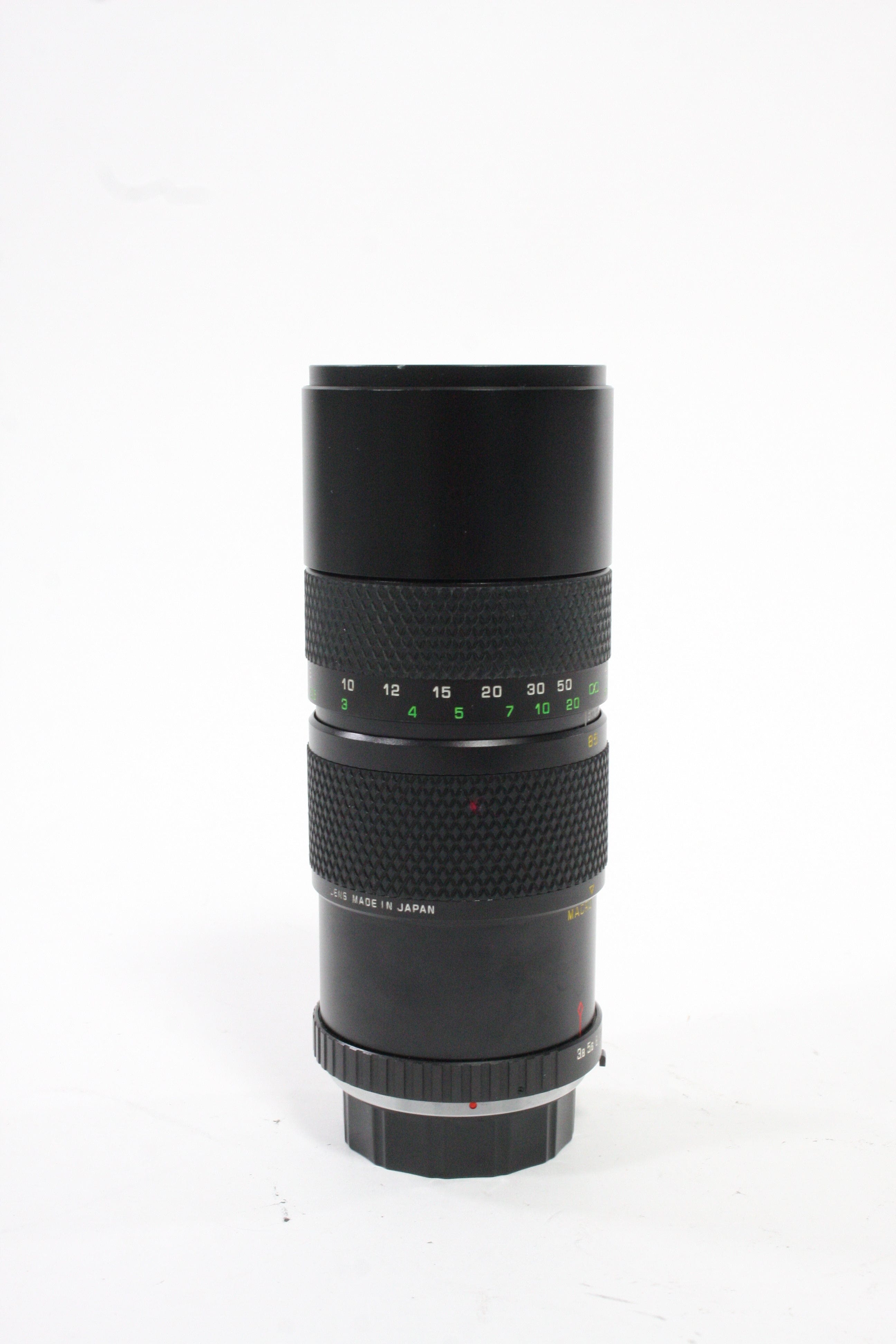 Quantaray 85-210mm f/3.8 MC Lens for Minolta MD Mount