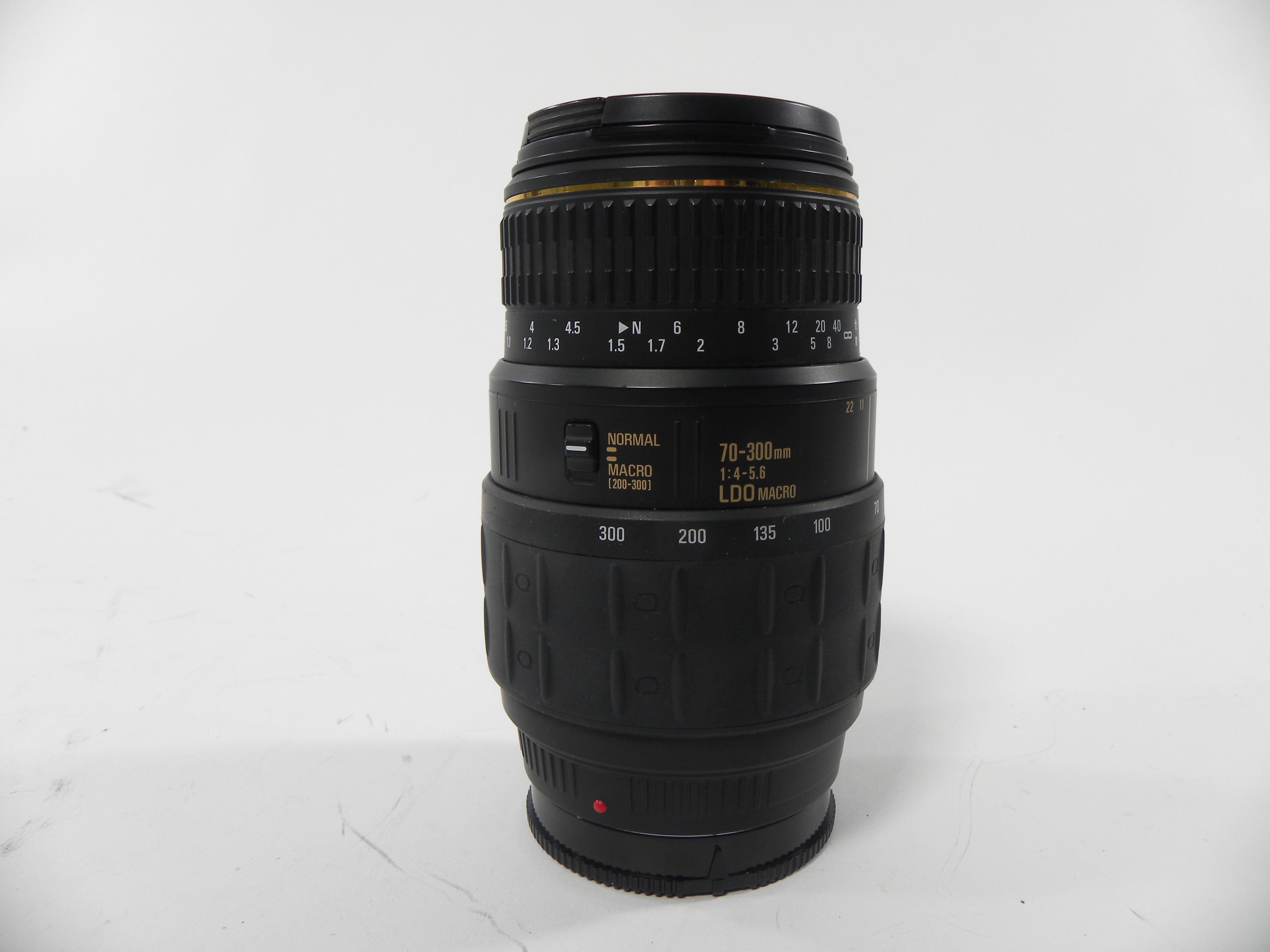 Quantaray LDO Macro 70-300mm f4-5.6 Minolta AF Mount