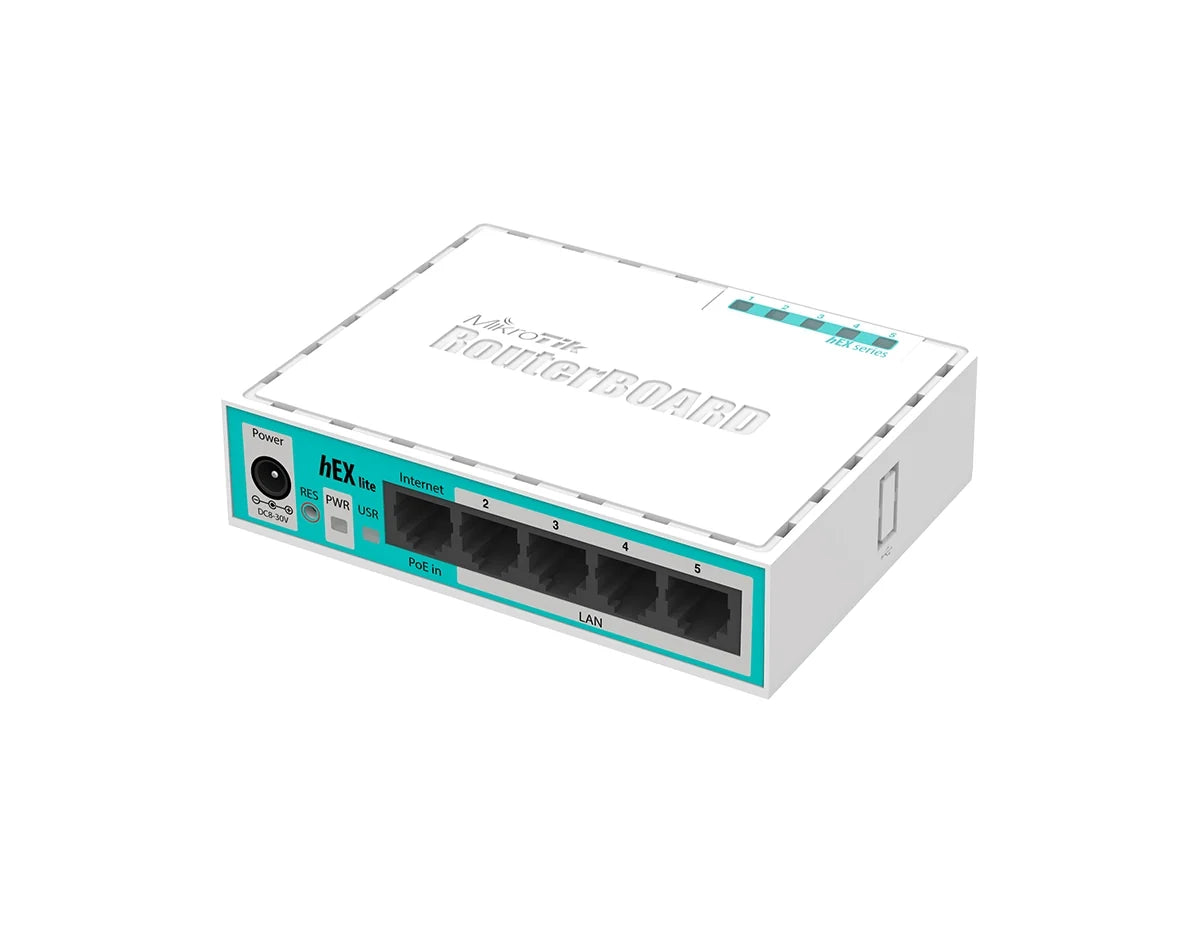 Mikrotik hEX lite Router (RB750r2)