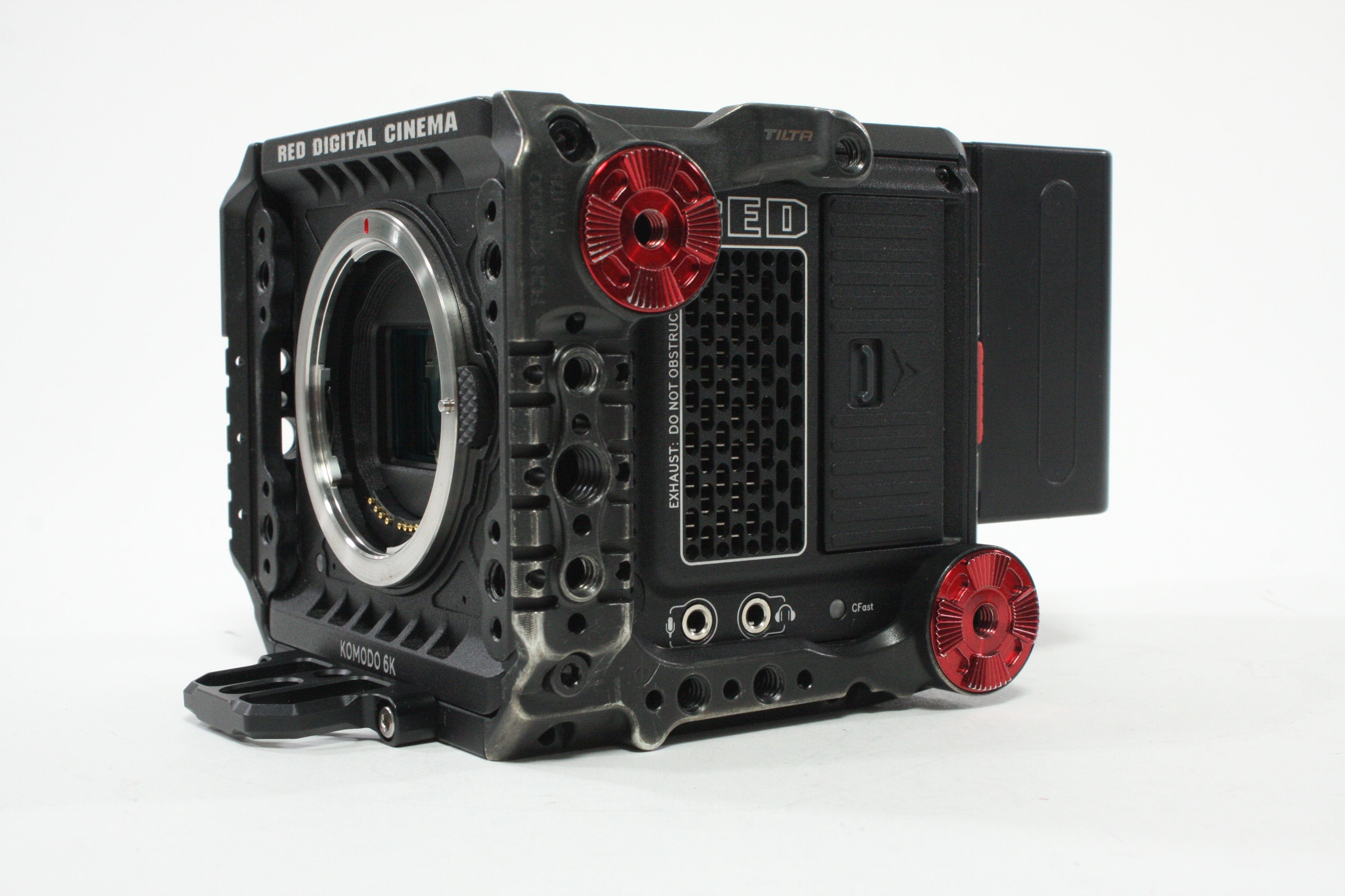 Red Komodo 6K Digital Cinema Camera with RF Mount with Tilta Cage