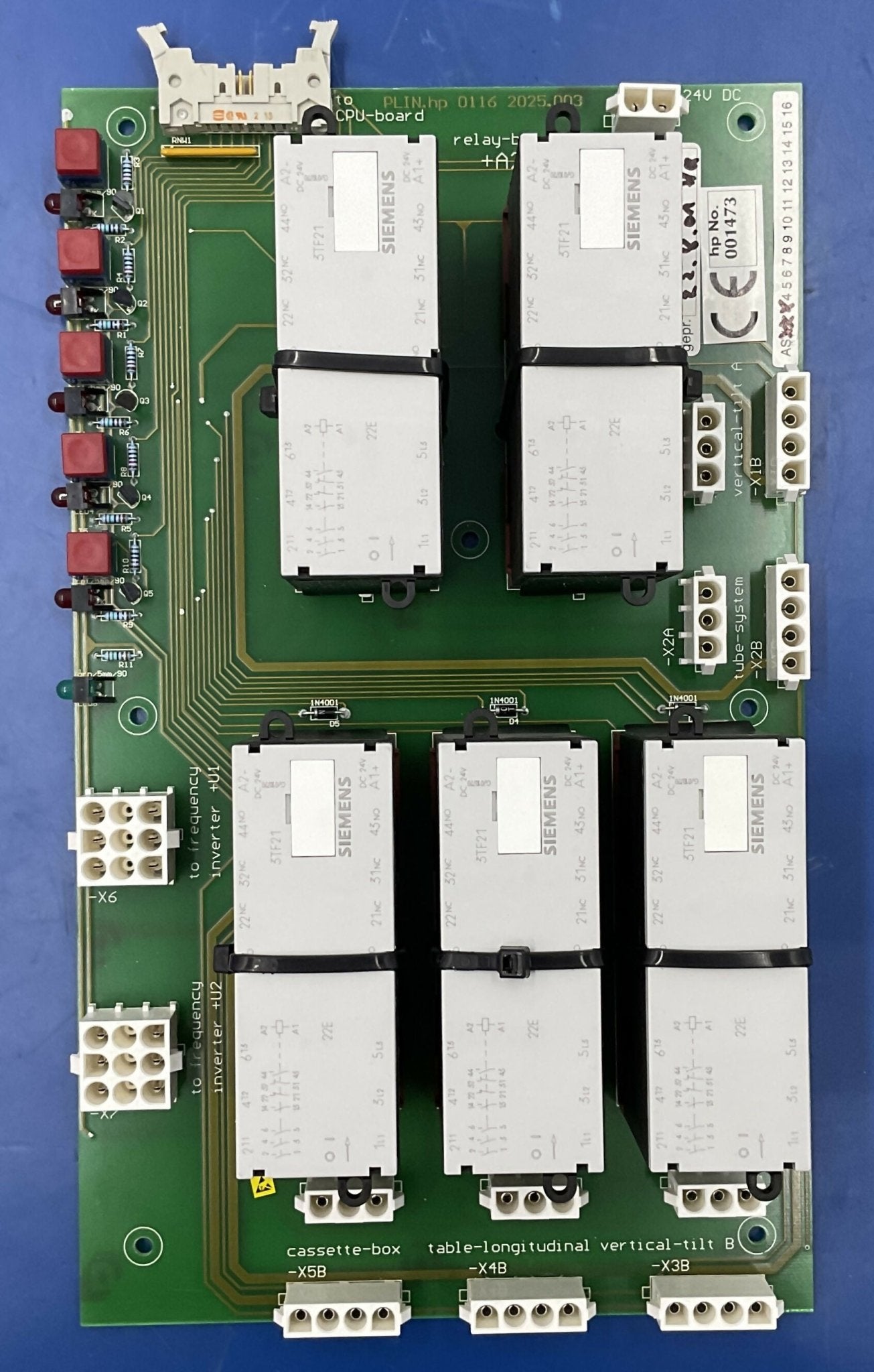 RELAY BOARD (PLIN.hp (HP 0116 2025.003 C-ARM