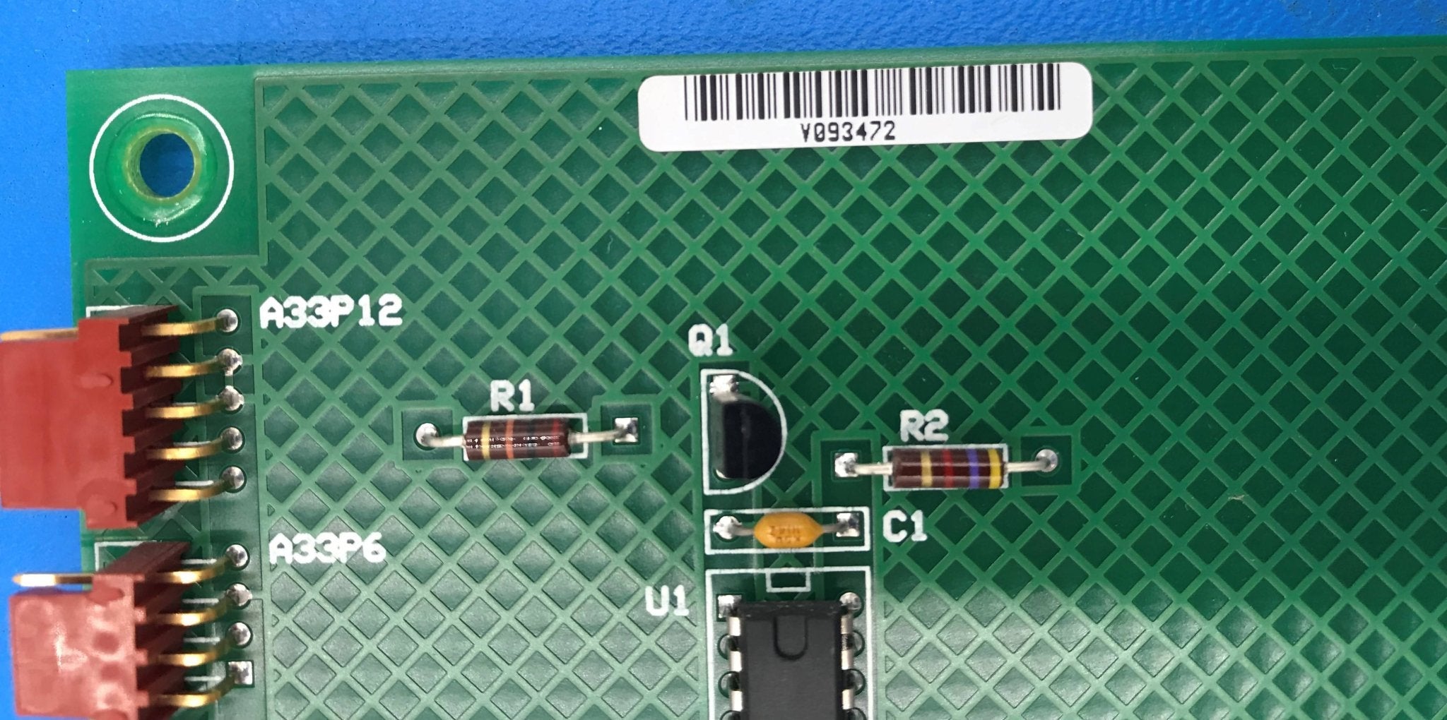Remote Contrast/Brightness/IR Board (00-876353-01 Rev A2 OEC 9600