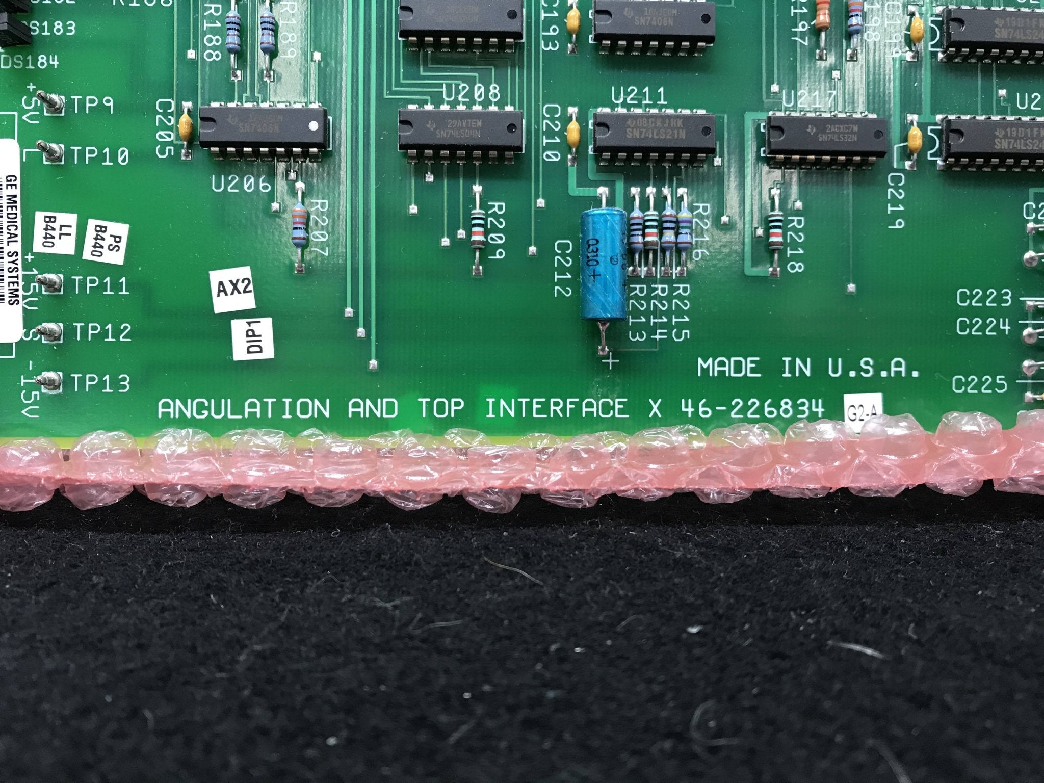 RF Angulation /Top Interface Board (46-226834 G2-A GE