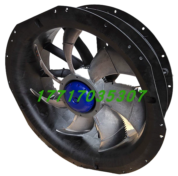 ZIEHL-ABEGG ZN080-ZIQ.GL.V7P3 High-Efficiency Axial Fan - 2.8KW 1100RPM Industrial
