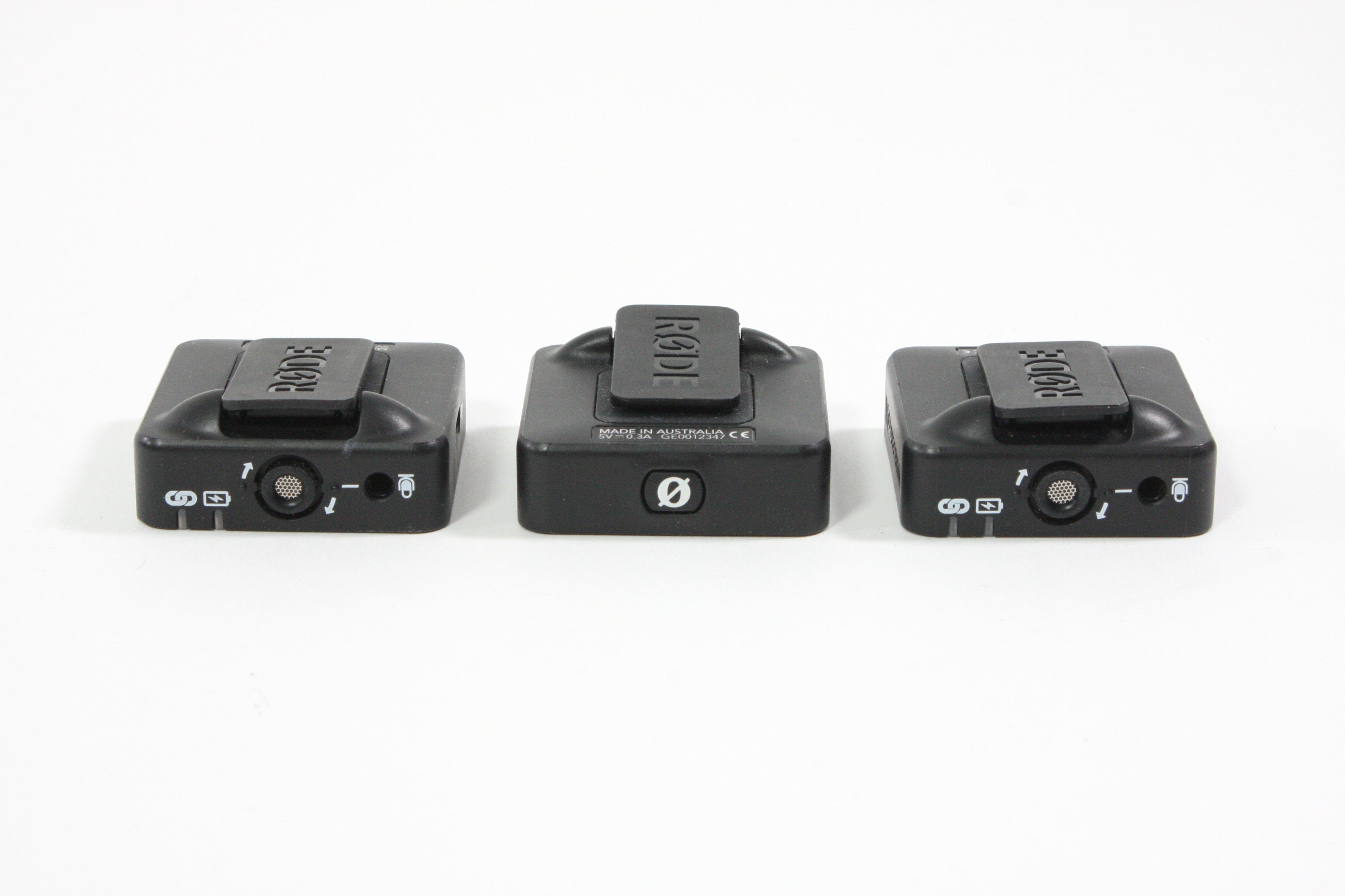 Rode Wireless GO II Microphone Set - 1 x Receiver and 2 x Microphones/Transmitters