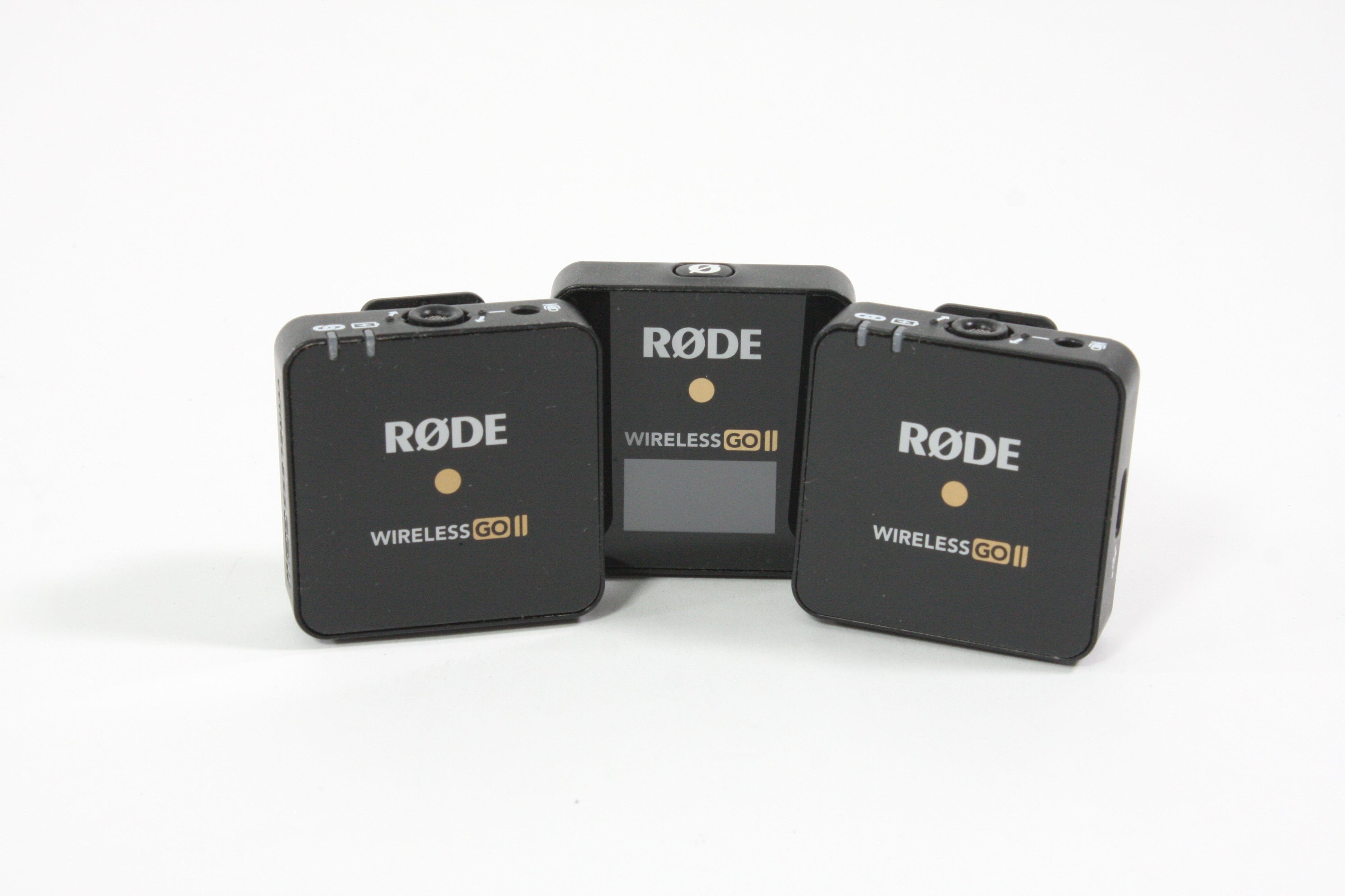 Rode Wireless GO II Microphone Set - 1 x Receiver and 2 x Microphones/Transmitters