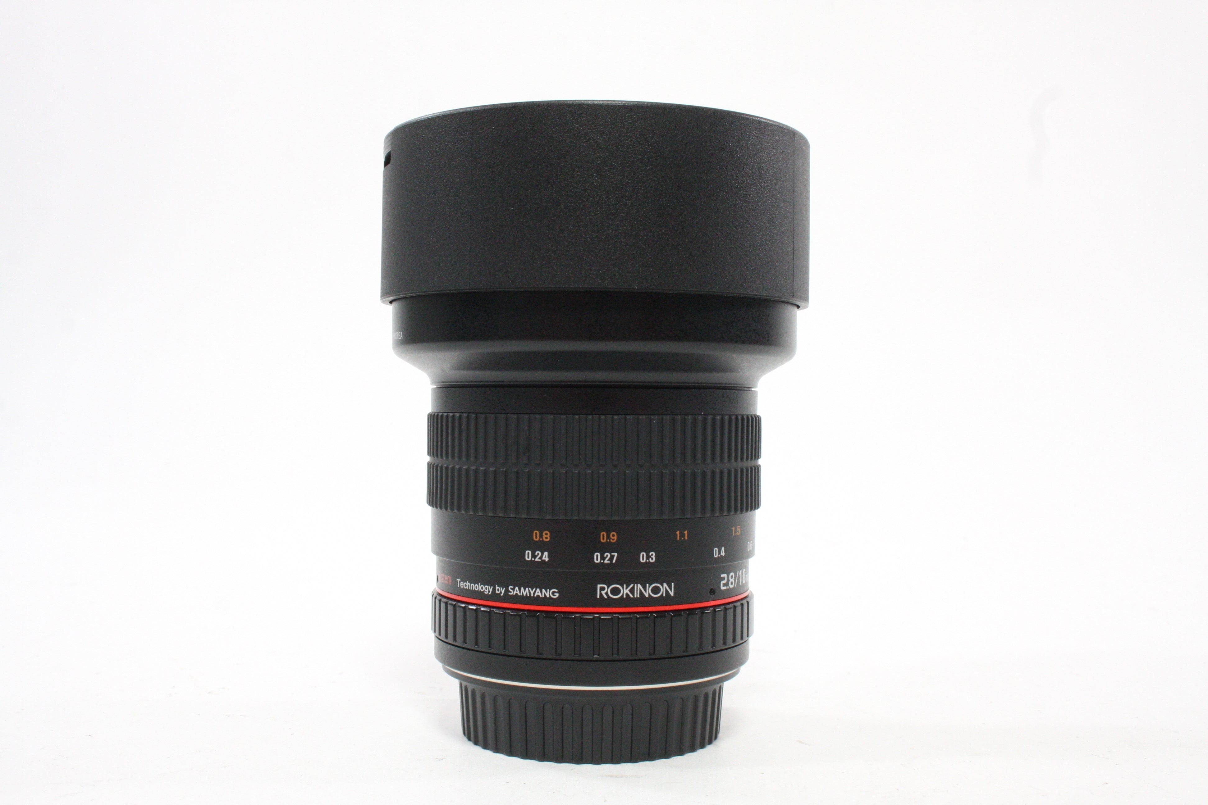 Rokinon 10mm f/2.8 ED AS NCS CS Manual Focus Lens for Canon EF Mount