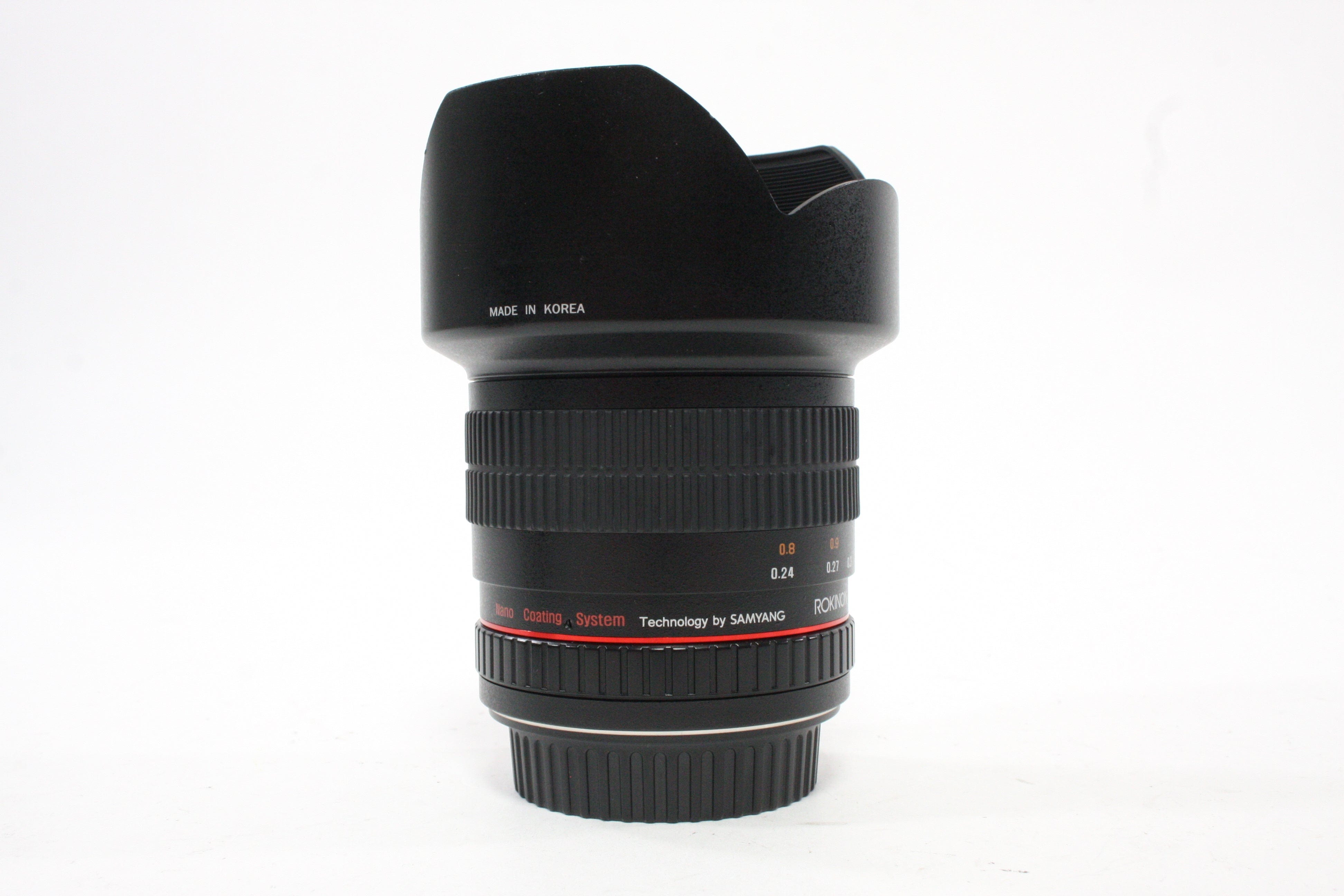 Rokinon 10mm f/2.8 ED AS NCS CS Manual Focus Lens for Canon EF Mount