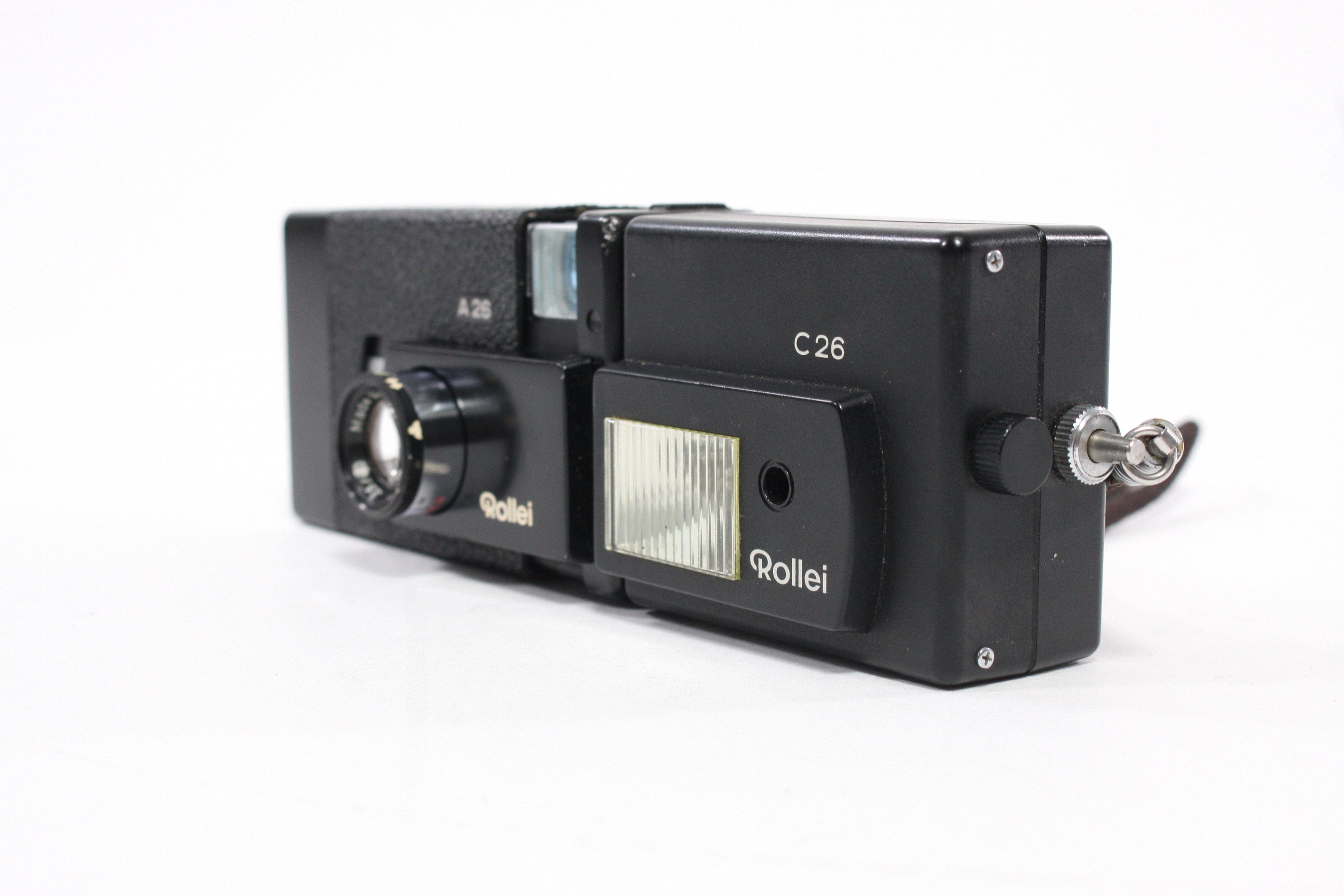 Rollei A26 126 Film Camera with C26 Automatic Flash
