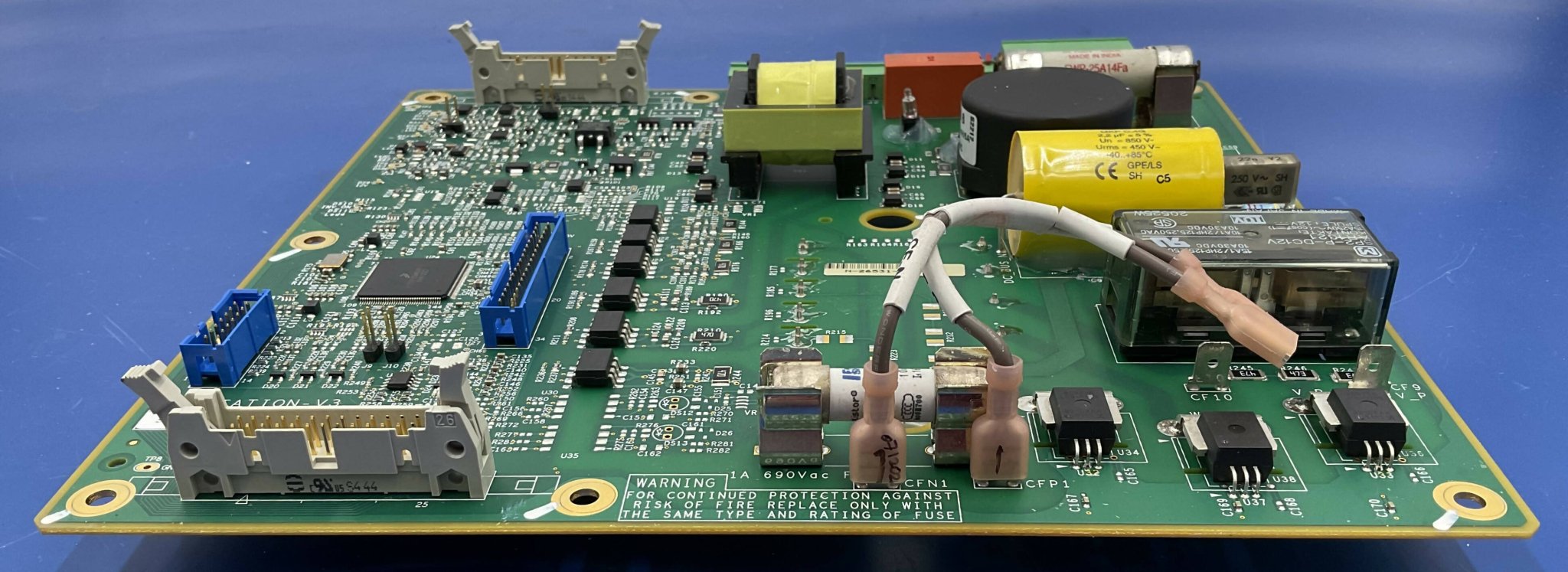 GE 5327993-2 - Rotation V3 Board PCB X-Ray Label | Alo Tech Solutions