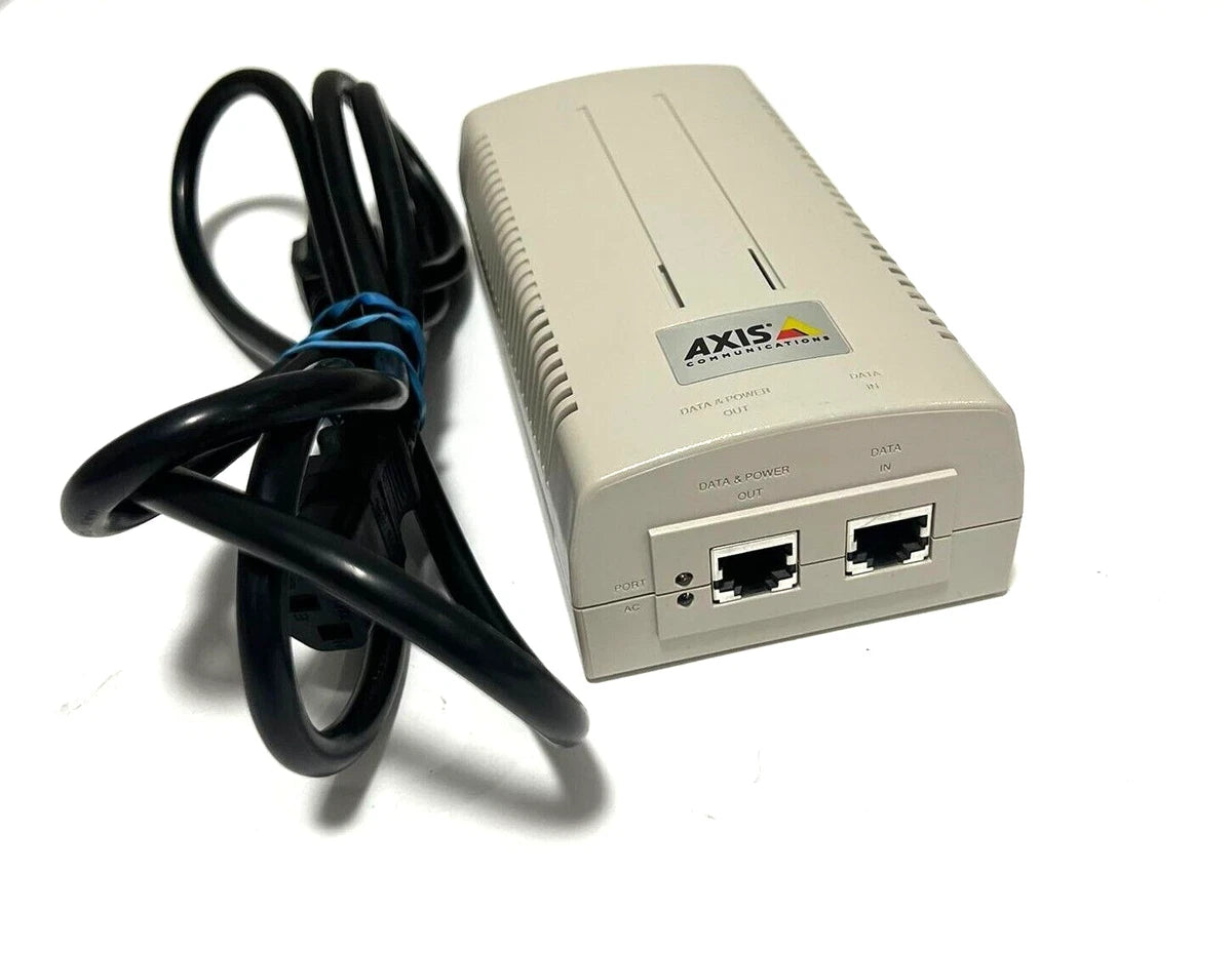 Axis Communications T8124 High POE Midspan 1 PORT Model 5016-001-01|155465291296