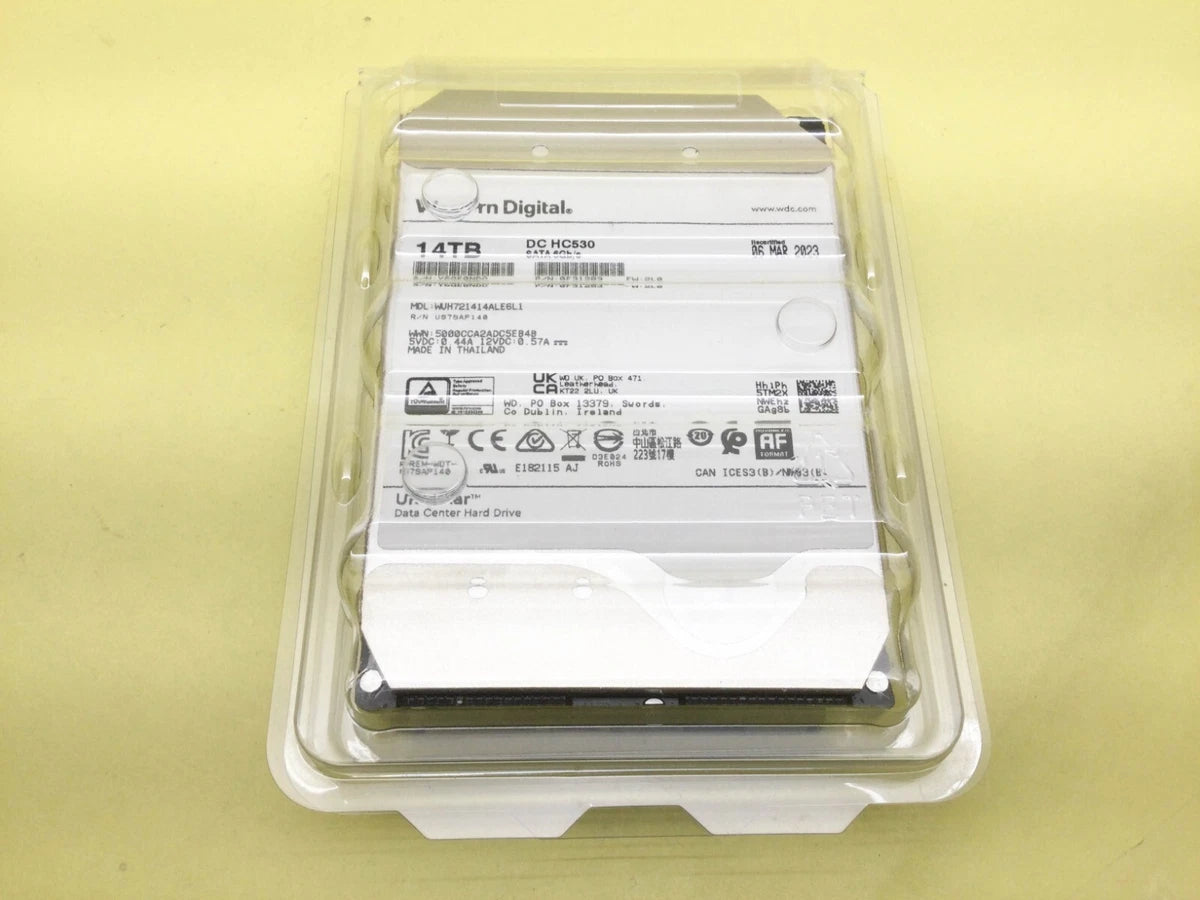 WD Ultrastar DC HC530 14TB 7.2K SATA 6Gb/s 3.5in HDD WUH721414ALE6L1|286626551477