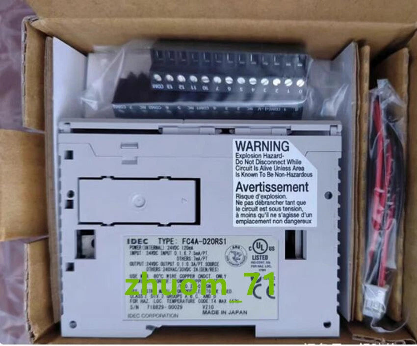 1PC New IDEC programmable controller module FC4A-D20RS1|356434013804