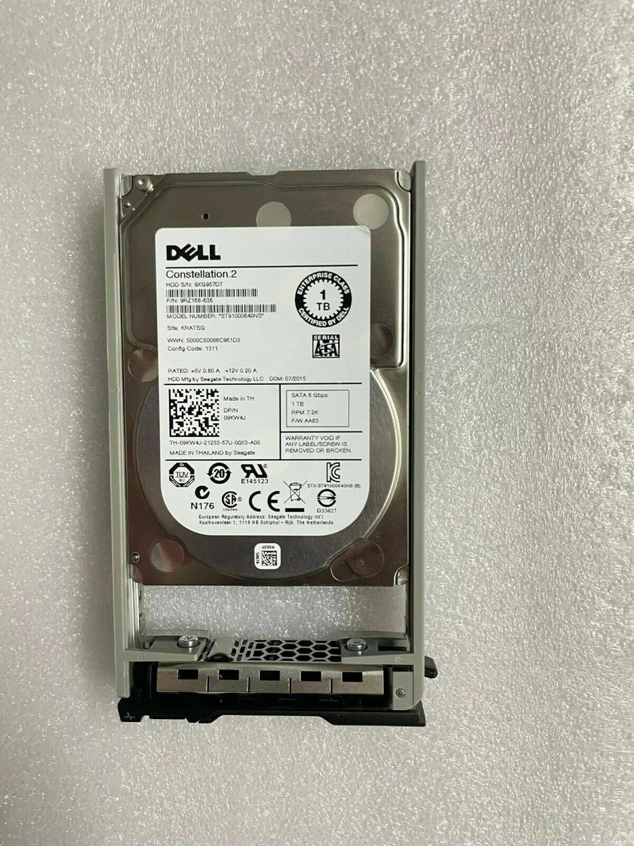 Dell ST91000640NS 1TB SATA 2.5" 6Gbs SERVER R610 R620 R630 R710 R720 R730 R510|126979672981