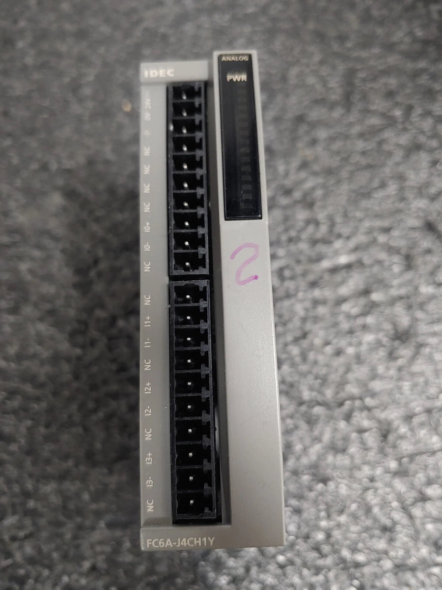 IDEC FC6A-J4CH1Y FC6A MicroSmart PLC 4-pt Isolated Thermo Module|389293014553