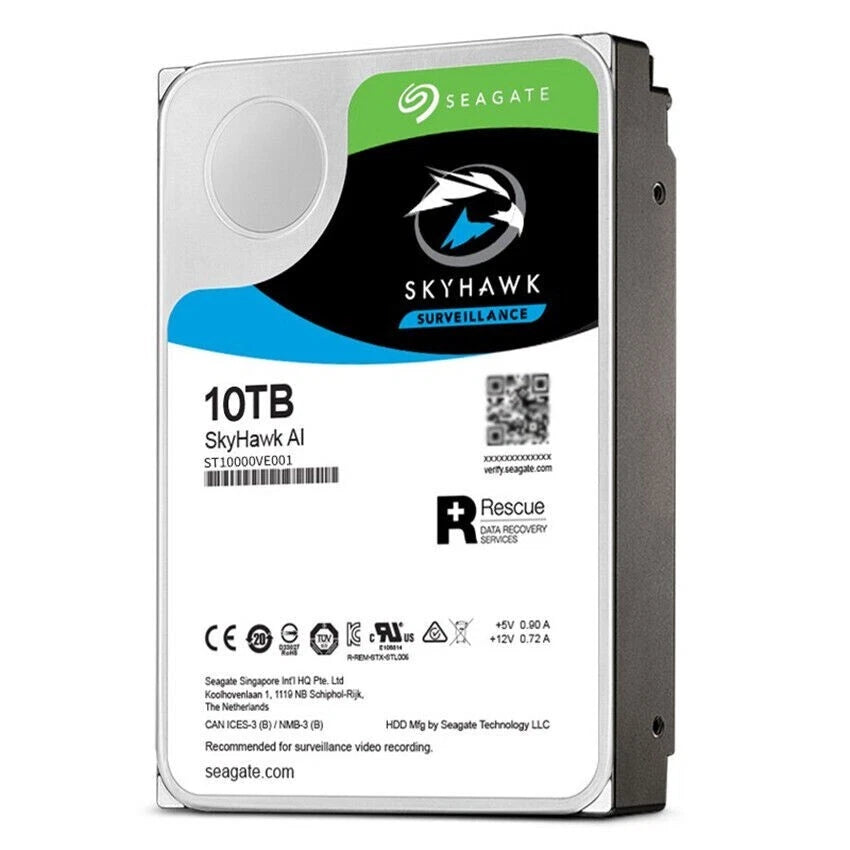 For Seagate 10TB ST10000VE001 HDD 3.5" Internal HDD 7200RPM 256MB Cache SATA|388630510368