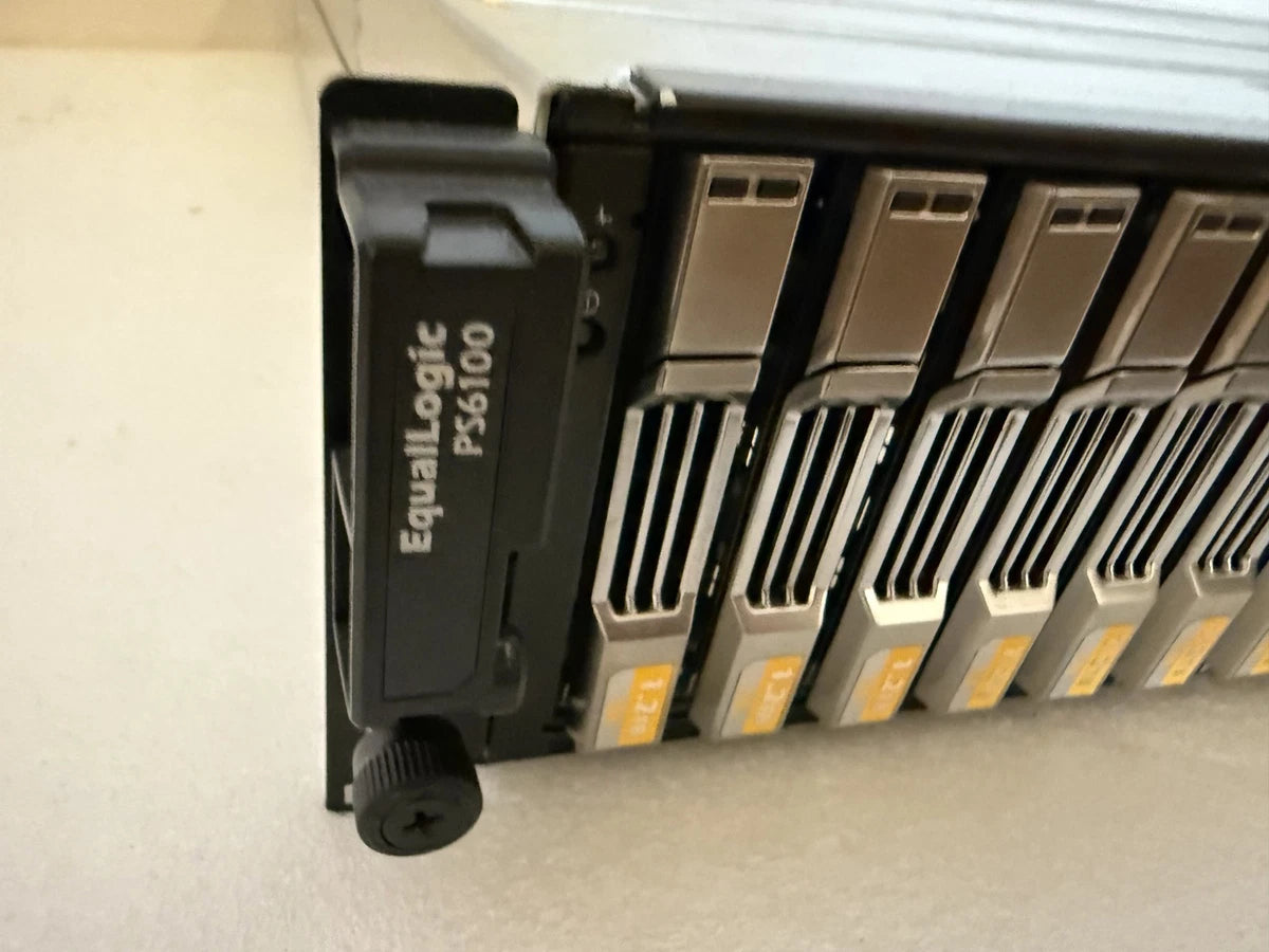 Dell EqualLogic PS6100 24x 1.2TB 10K SAS 2.5" 2X Control Module Type 11 E09M001|236345109381