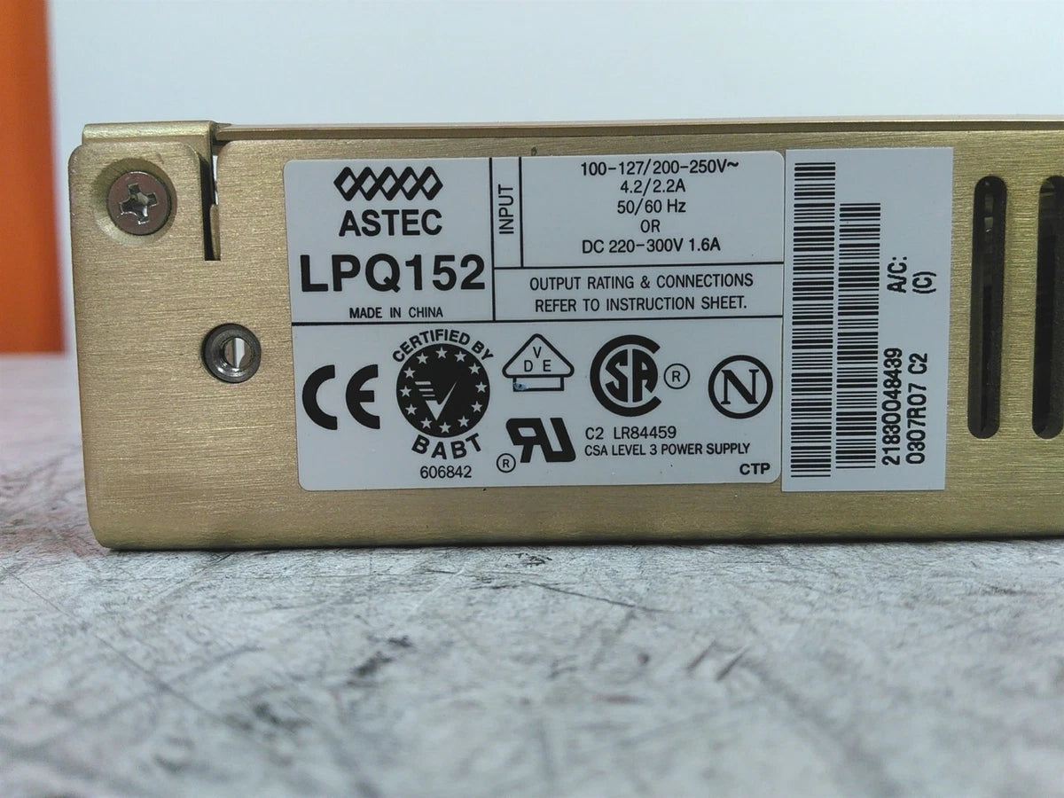 Defective ASTEC LPQ152 DC 220-300V 1.6A Industrial Power Supply AS-IS