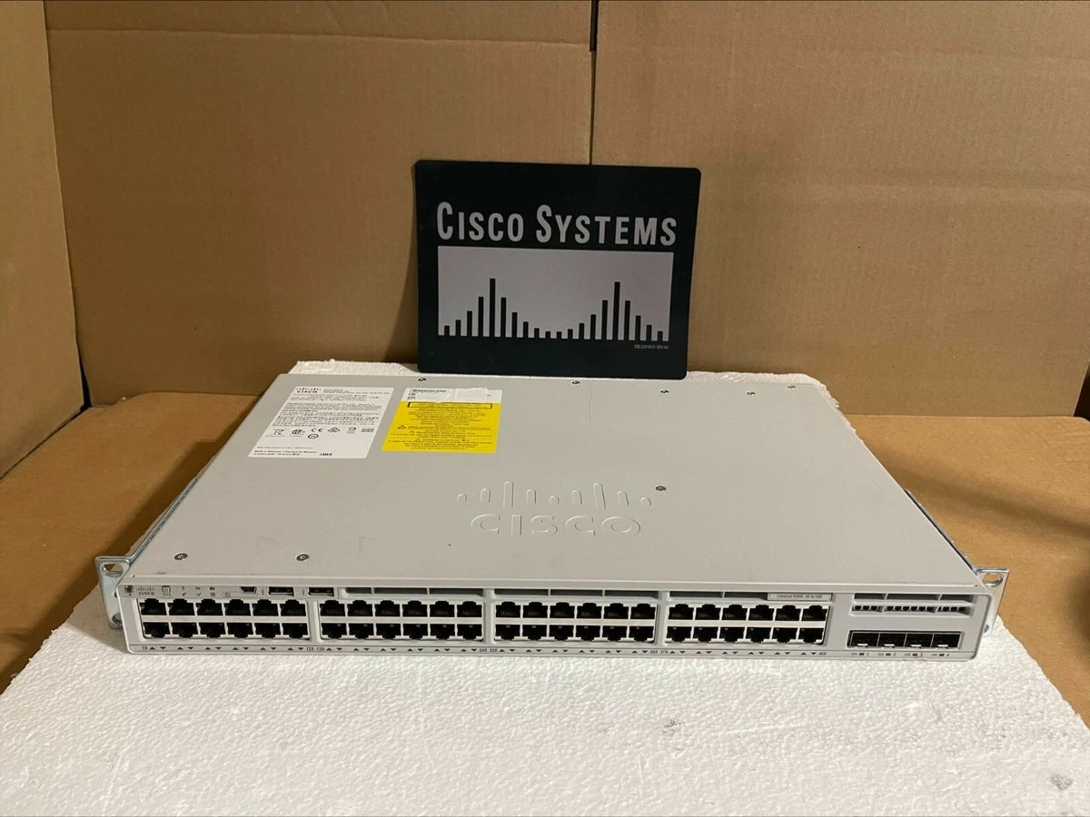 Cisco Catalyst C9200L-48T-4X-E Catalyst 9200L-Series 48-Port Switch|297196718365