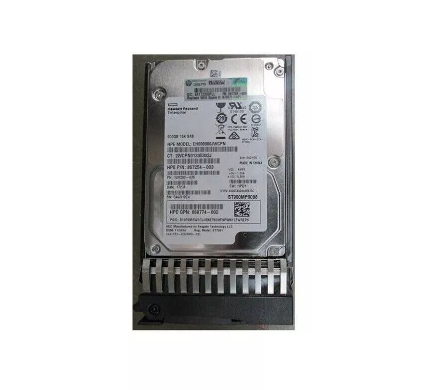 NEW Q1H47A 873371-001 HPE MSA 900GB 12G SAS 15K 2.5IN ENTERPRISE HDD Hard Drive|316398888500