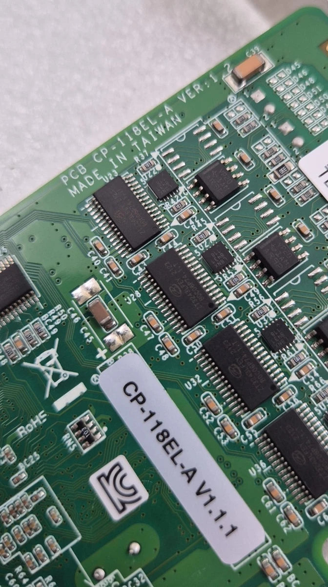 MOXA CP-118EL-A 8-Port RS-232/422/485 Low Profile PCI-E Express Board Serial PCB