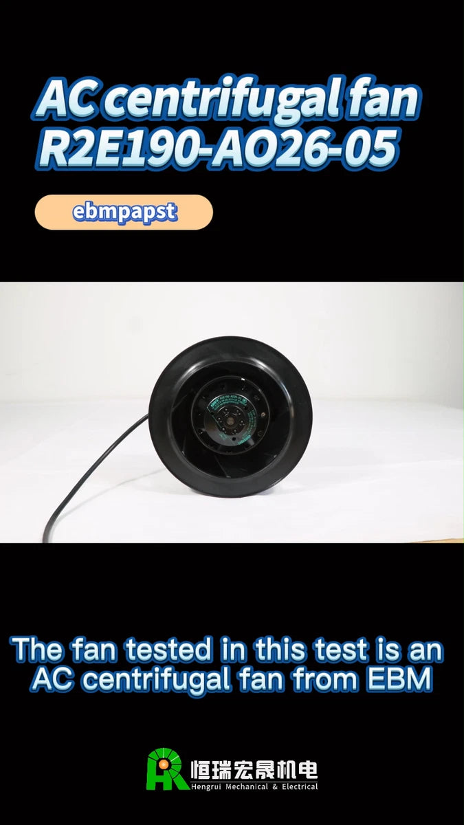 Ebmpapst R2E190-AO26-05 Centrifugal Fan 230VAC 58/75W 190MM Air Purifier Fan|401688900058