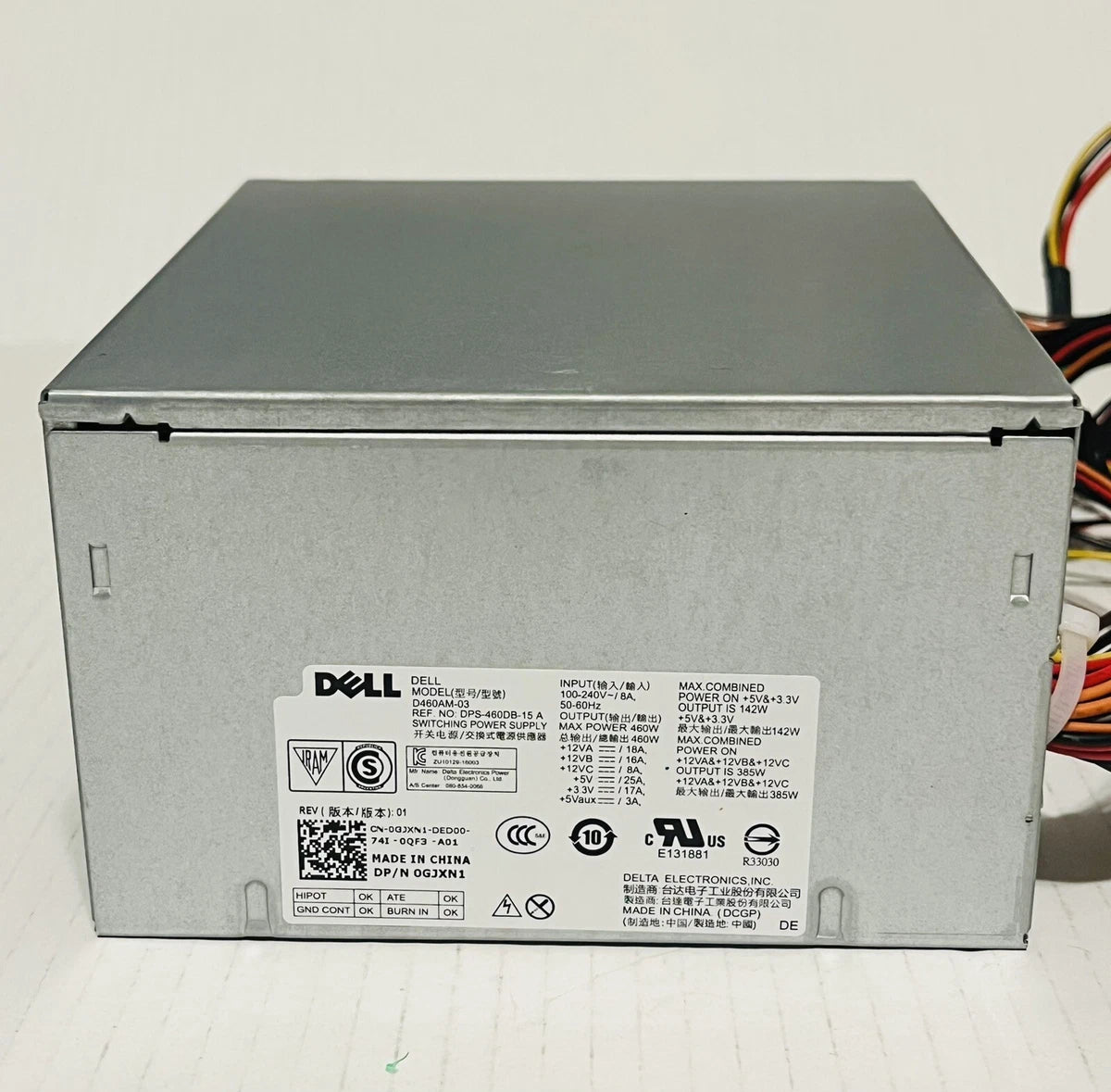 For Dell XPS 8910 8920 8300 8500 8700 8900 R5 460W PSU Power Supply For Parts*|226607848898