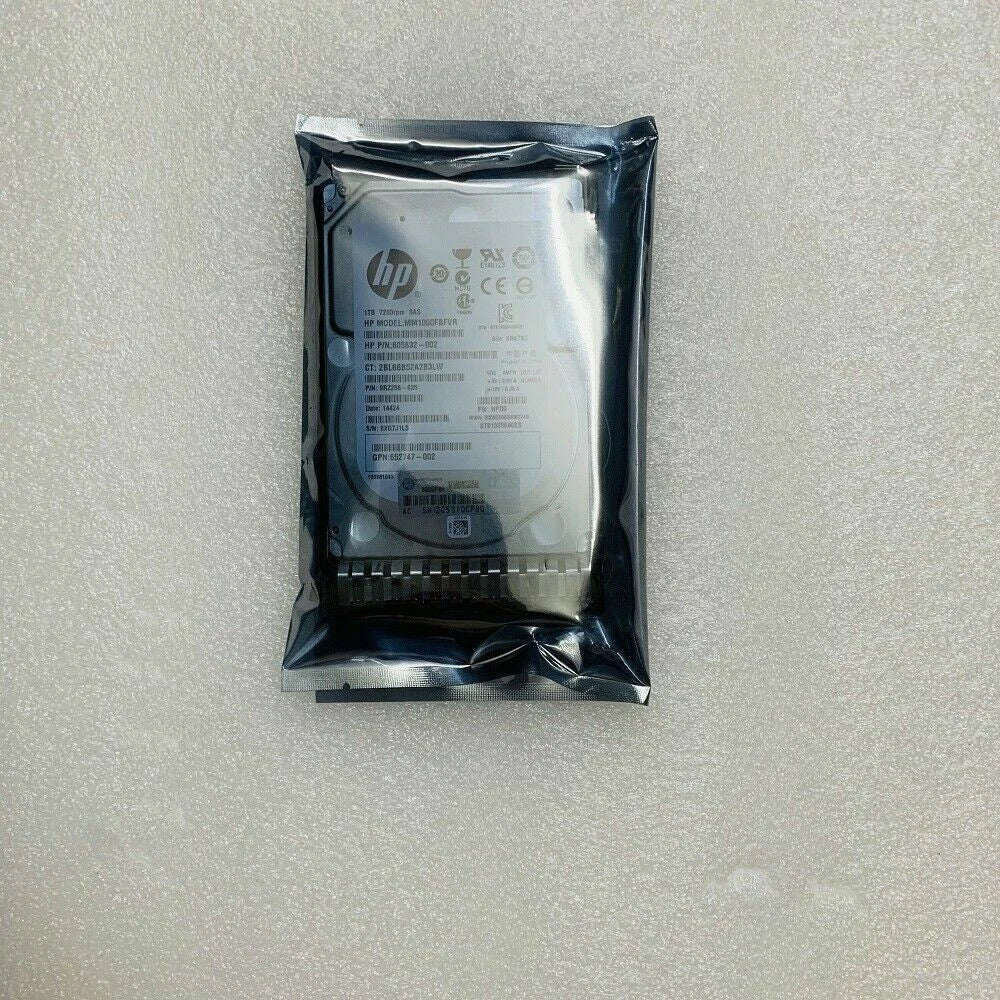 HP MM1000FBFVR 605832-002 653954-001 1TB 6G7.2K 2.5" SAS SC MDL HARD DRIVE G8/G9|365696025914