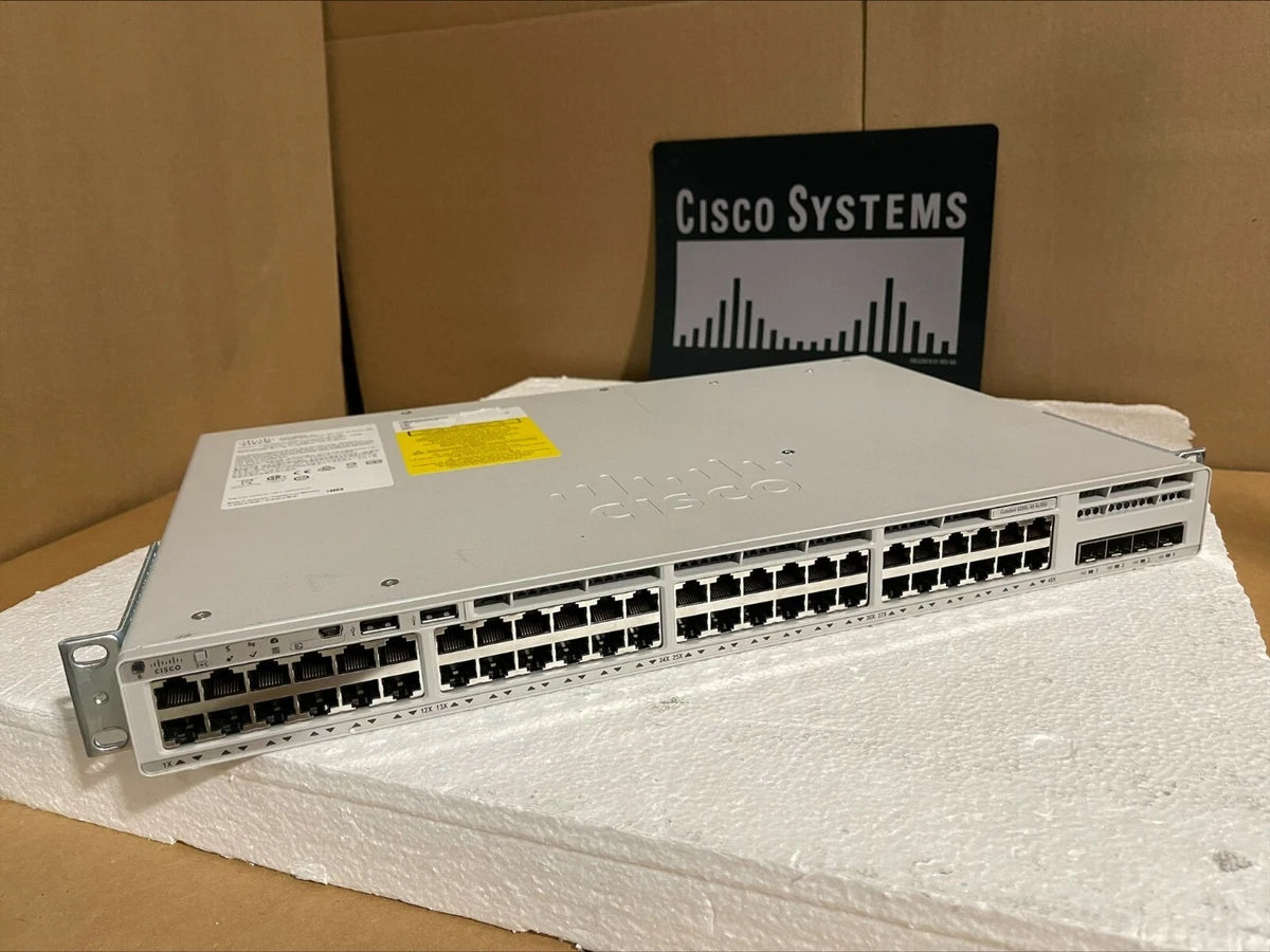 Cisco Catalyst C9200L-48T-4X-E Catalyst 9200L-Series 48-Port Switch|297196718365