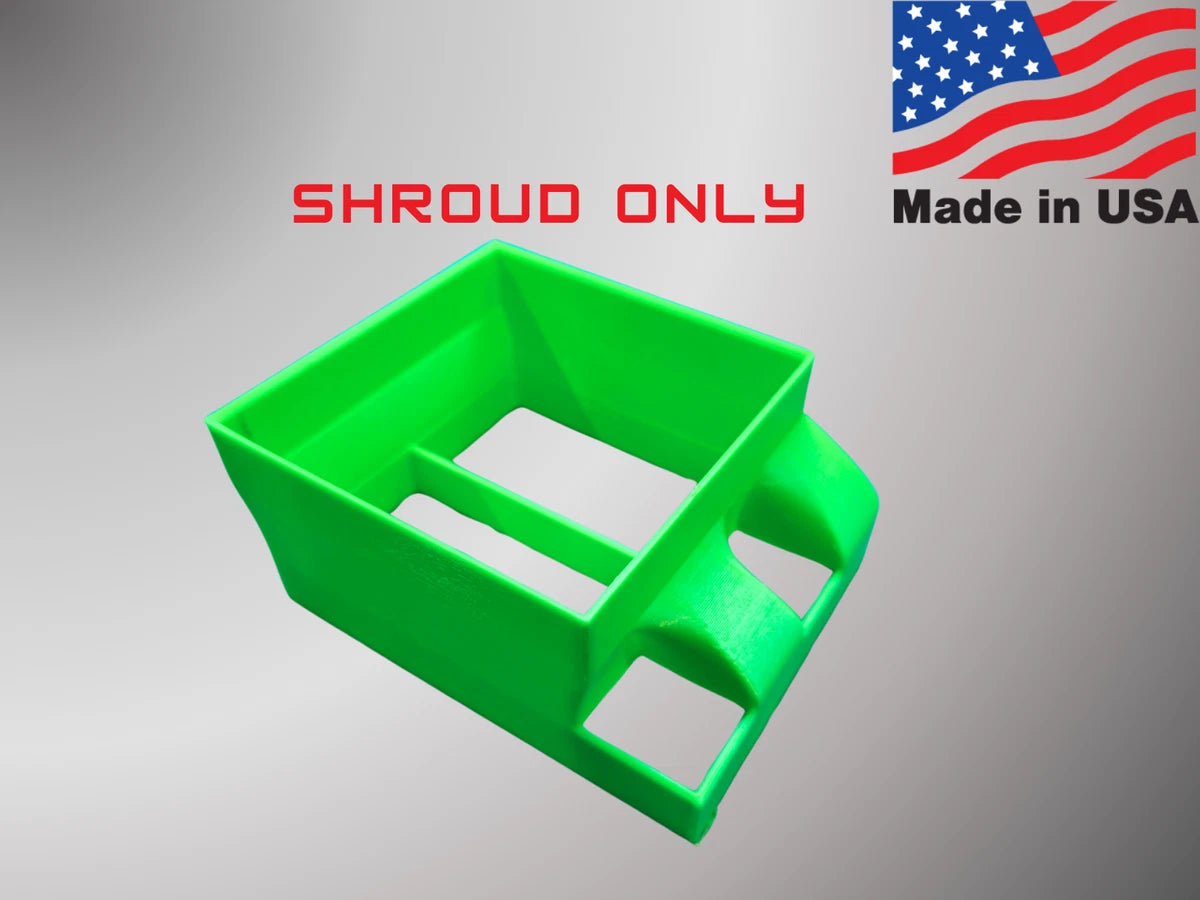 Nvidia DUAL Tesla GPU Cooling Fan Shroud CMP170HX Accelerator Card AI|286362715476