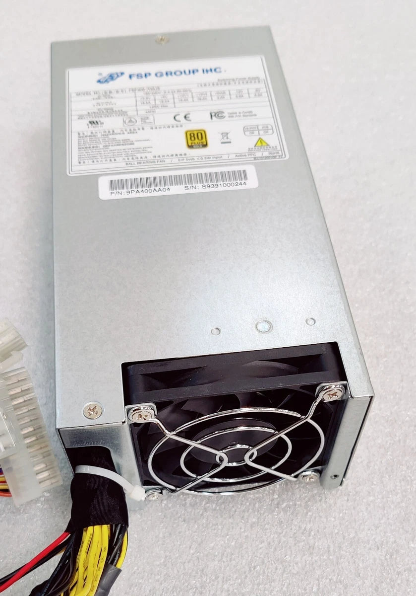 New FSP400-702US 400W ATX Power Supply Single 2U Size 80 PLUS Gold|326629584384