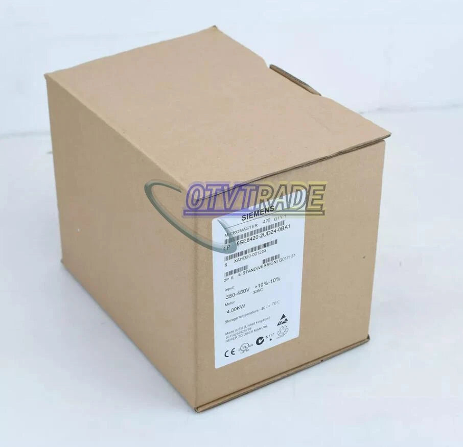 ONE Siemens Inverter 6SE6420-2UD24-0BA1 4KW 380V 6SE6 420-2UD24-0BA1 NEW