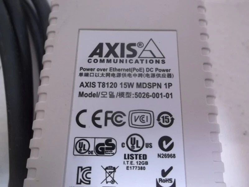 AXIS 5026-204 15W MIDSPAN 1 PORT  NSMP|157203056971