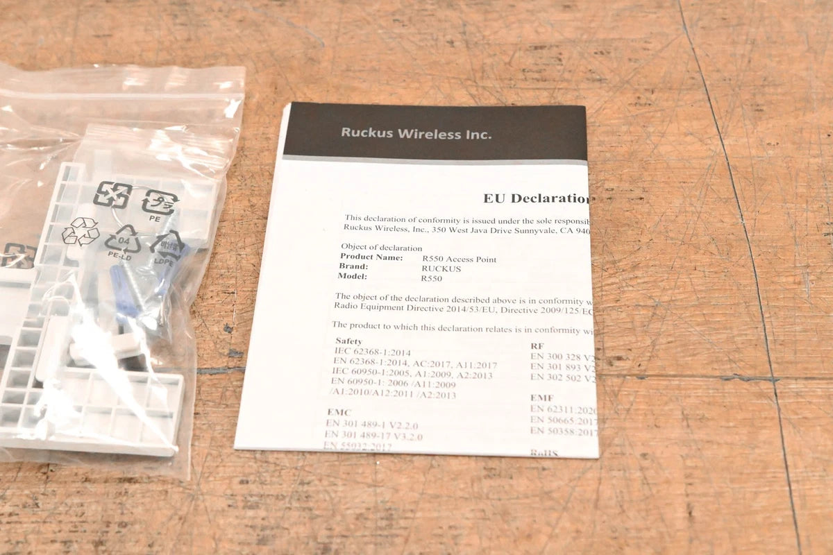 Ruckus R550 Indoor Wireless Access Point CG01RL2