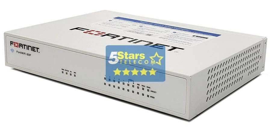 Fortinet Fortigate FortiWiFi 60F Secure SD-WAN Appliance (FWF-60F-E) Brand New|354630774432