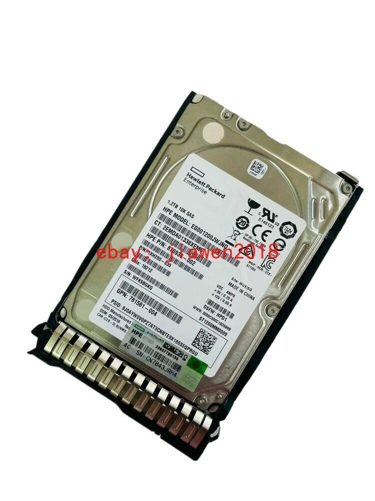 HP 781518-B21 1.2TB 12G SAS 10K 2.5" SFF SAS HDD 781578-001|146197385975