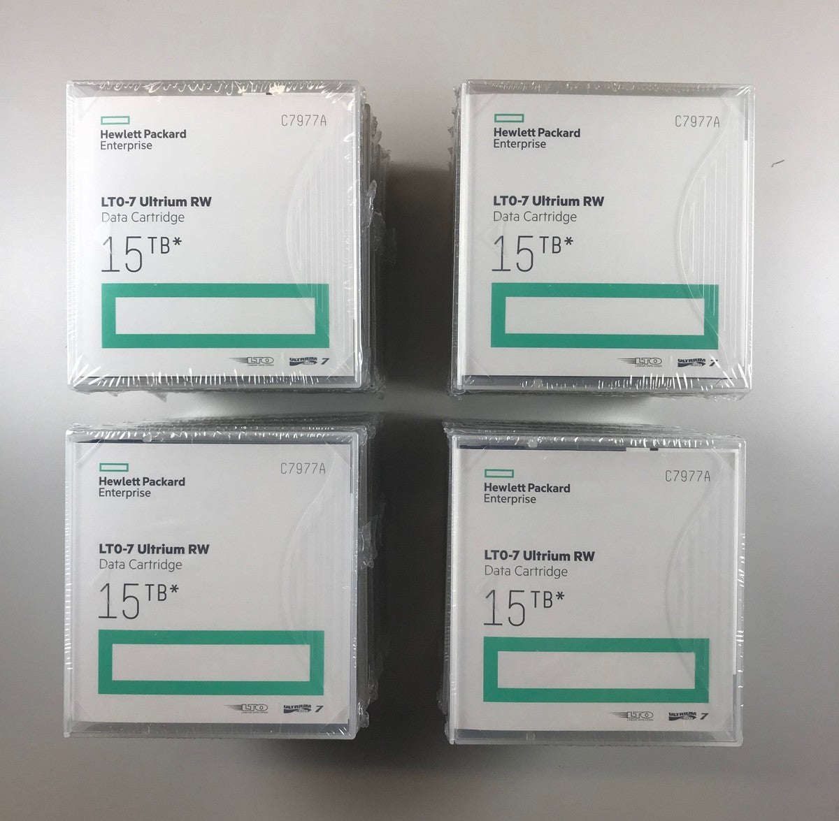 HP / HPE LTO7 Tape C7977A (20 PACK) Ultrium Backup Tape Cartridge 6TB/15TB- NEW |154469012594