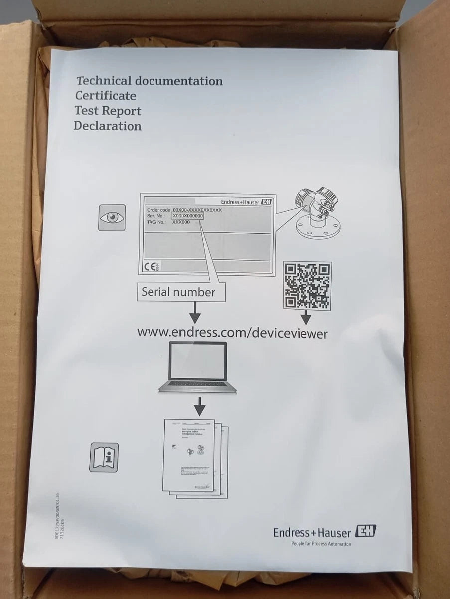 Endress+Hauser / CERABAR M / Pressure Transmitter and Sensor / PMP51-1F0V9/115