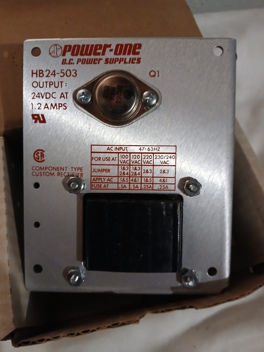 Power One 24v DC power supply nos