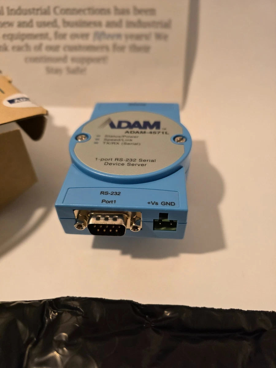 Advantech Adam-4571L Ethernet Module 1 Port RS-232 PN ADAM-4571L-CE|365140219754