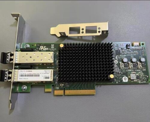 LPE31002-M6 Dell Emulex 16Gb FC 2P Dual-Port Host Bus Adapter HBA Card W/ SFP|134688210097