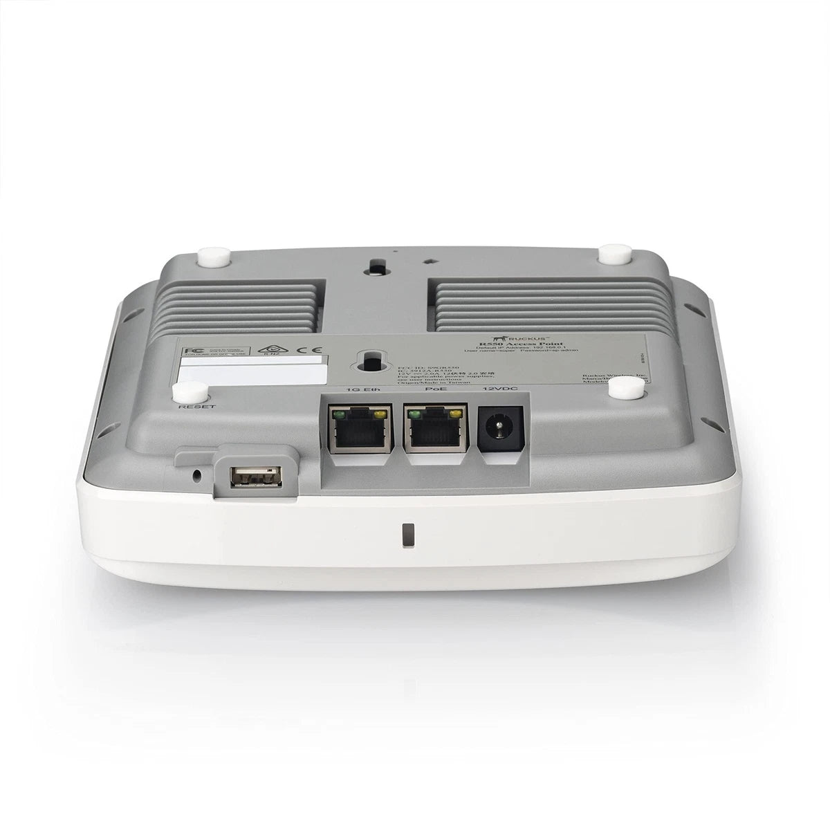 Ruckus 9U1-R550-WW00 R550 AX Wi-Fi 6 2X2:2 Zone Flex Indoor Access Point