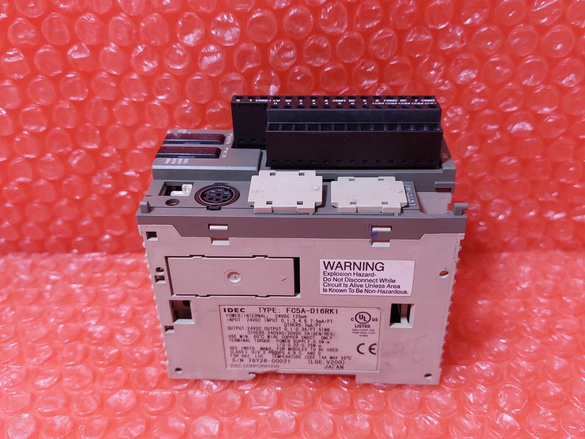 Idec FC5A-D16RK1 Smart Controller FC4A-J8C1+ FC4A-K2C1|166608872268