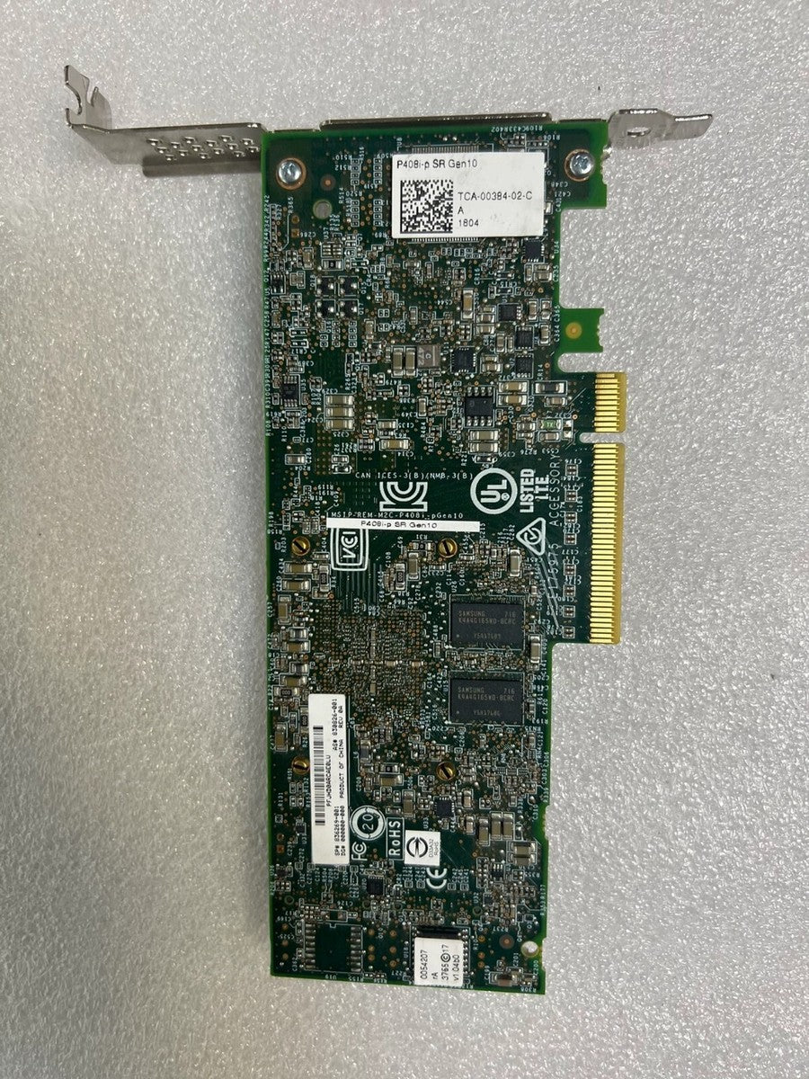HPE P408i-p SR Gen 10 836269-001 830826-001 Network Card